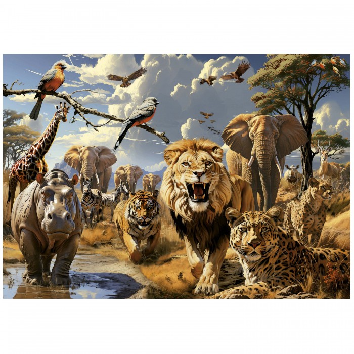 Puzzle Wild Animals