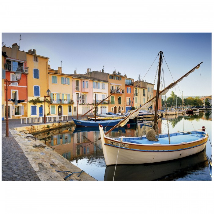 Puzzle Harbour In Martigues. Provence