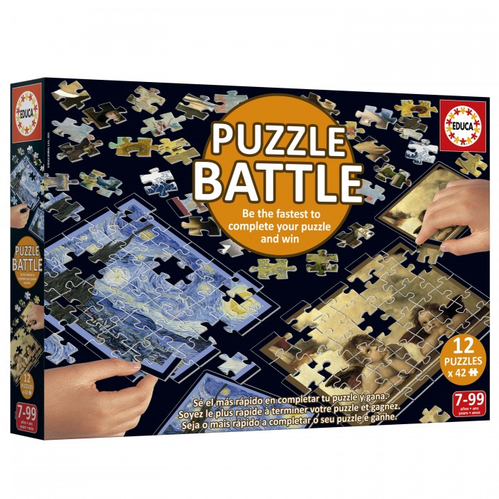 12 puzzle - Puzzle Battle Art