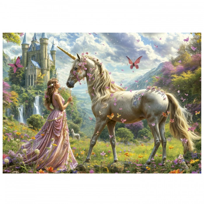 Puzzle Fairies, Unicorns and Butterflies