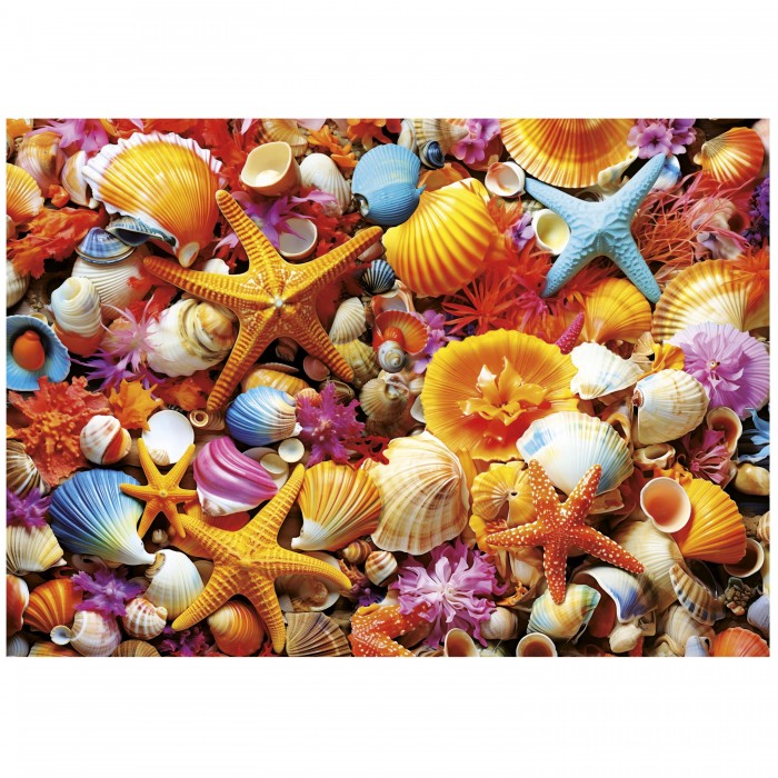 Puzzle Shell Collage