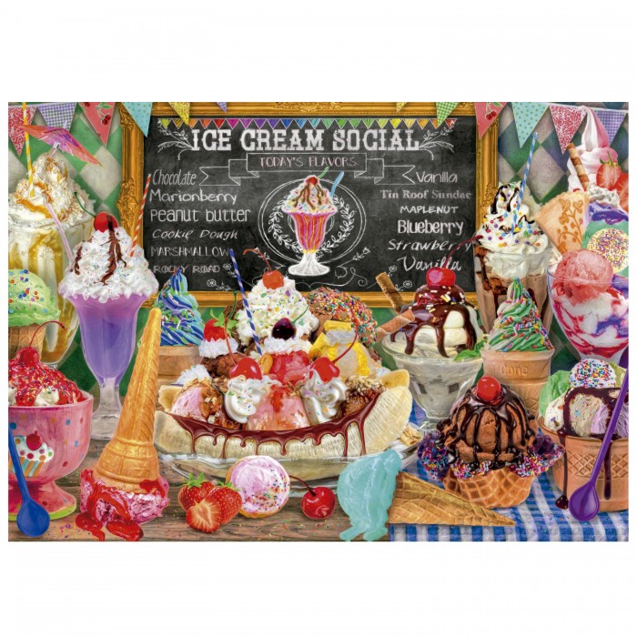 Puzzle Ice Cream Shop