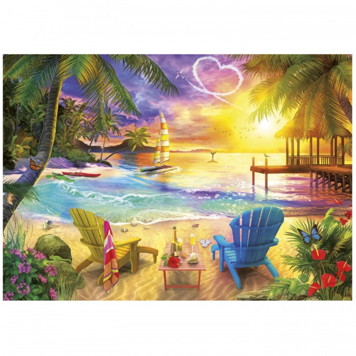 Puzzle Love Beach