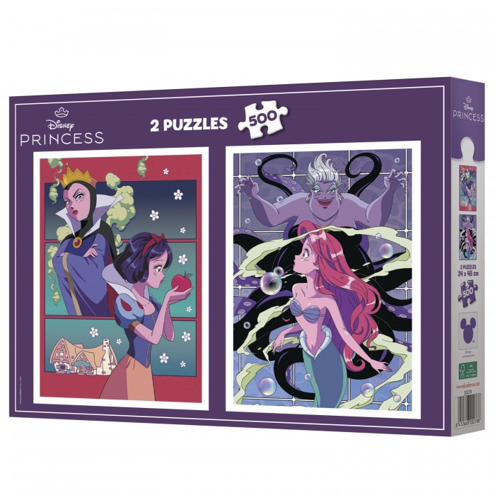 2 puzzle - Disney Villains & Princess