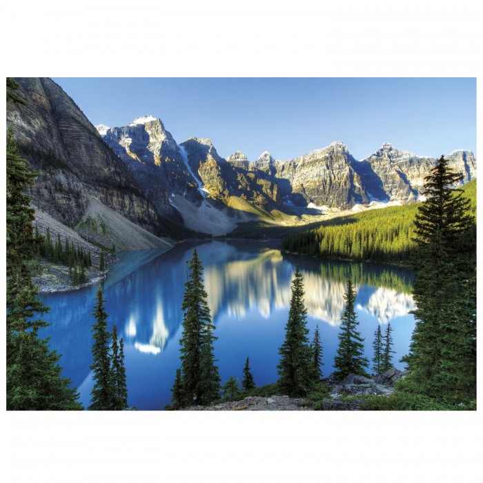 Puzzle Lake in Alberta