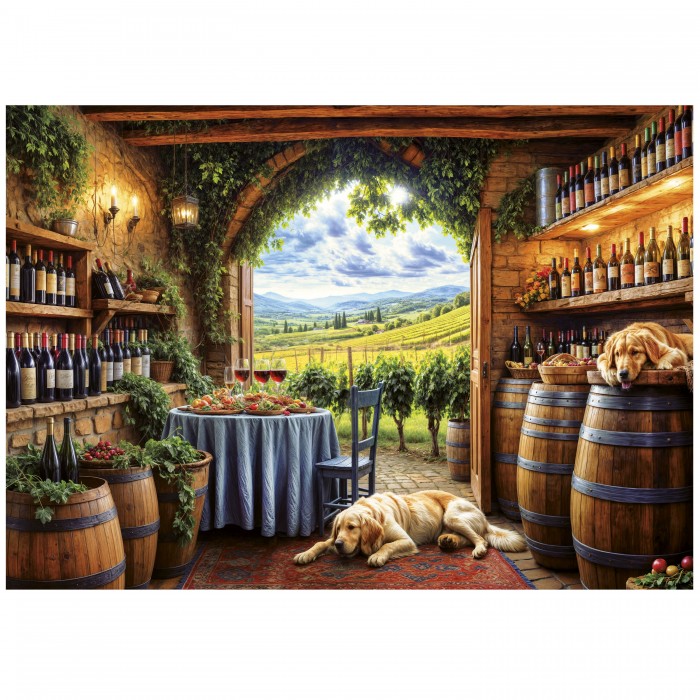Puzzle Canes et Vinum