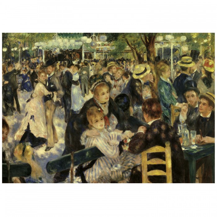 Puzzle Dance At Le Moulin De La Galette. Pierre-Auguste Renoir