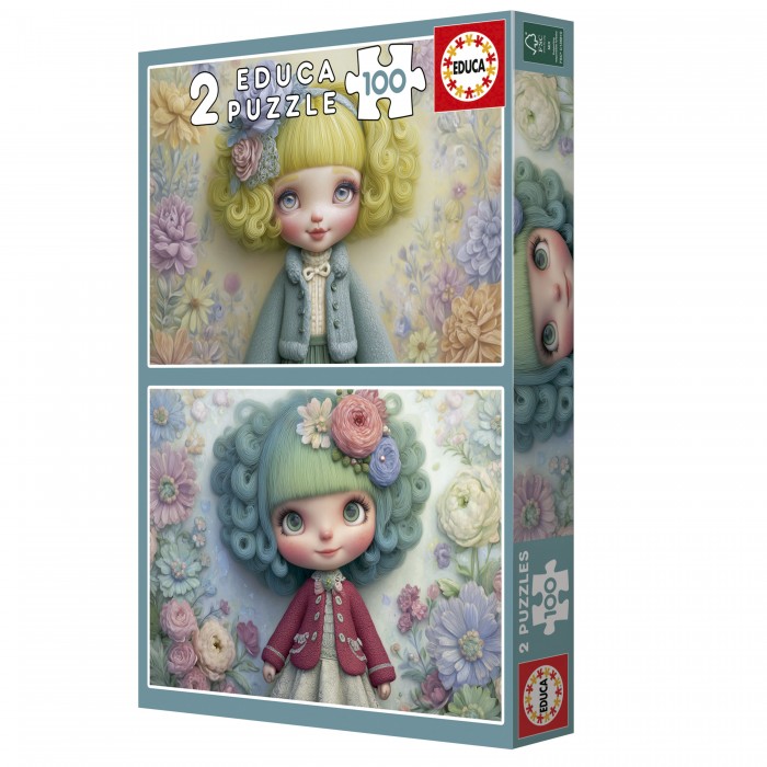 2 puzzle - Flower Girls