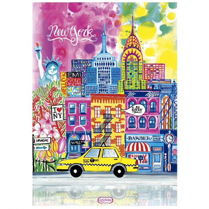 Puzzle New York by Car Pintos