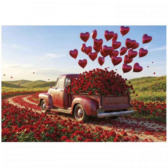 Puzzle XXL dijelovi - Valentine's Pickup