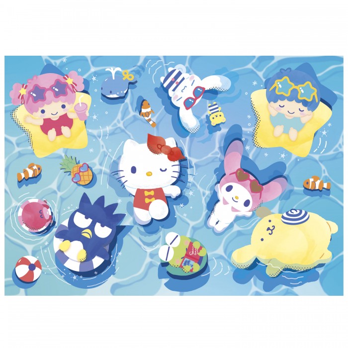 Puzzle XXL dijelovi - Hello Kitty & Friends