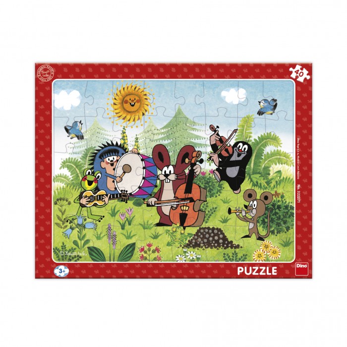 Puzzle Mali krtić i bend