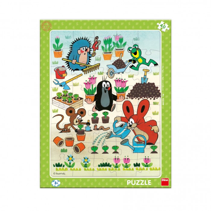 Puzzle Mali krtić vrtlar