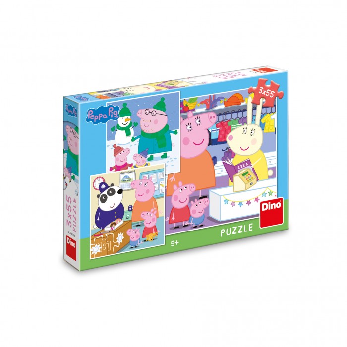 3 puzzle - Peppa Pig