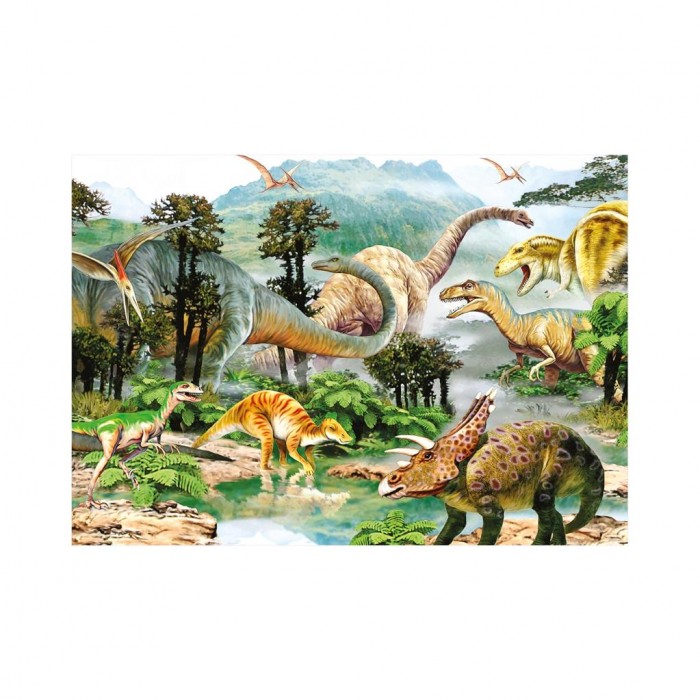 Puzzle XXL dijelovi - Dinosauri