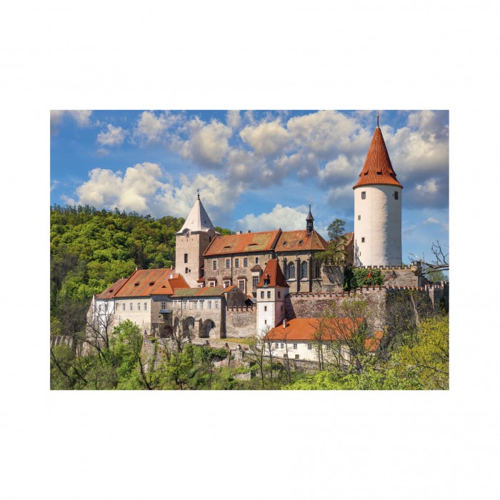 Puzzle XXL dijelovi - Dvorac Krivoklat