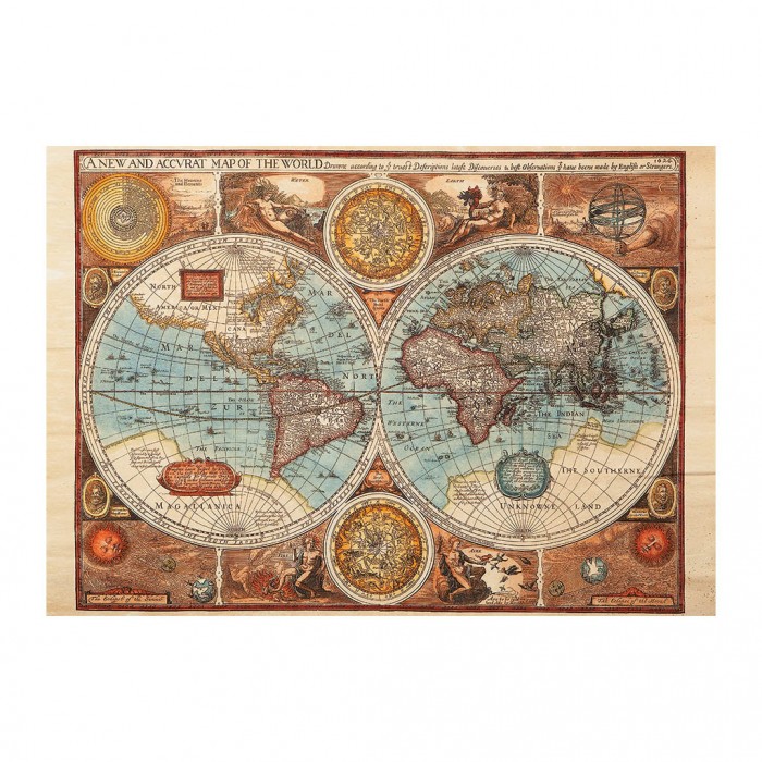 Puzzle Antička karta svijeta, 1626