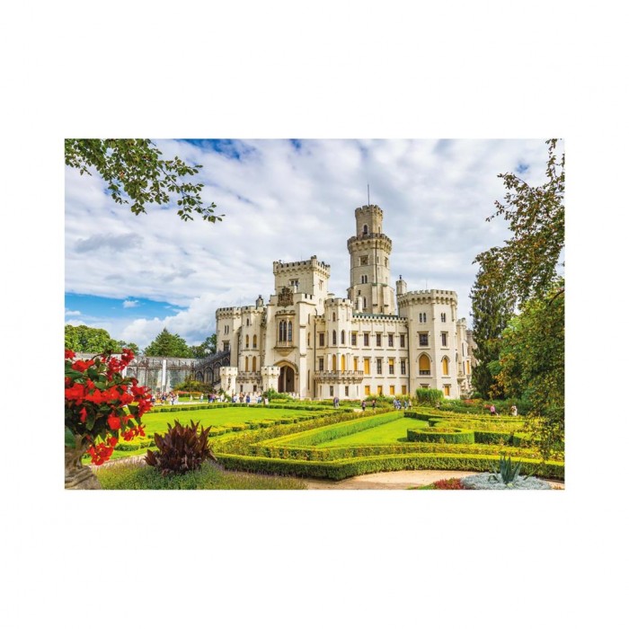 Puzzle Slikoviti dvorac Hluboká - Češka