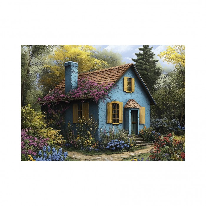 Puzzle Plava kuća