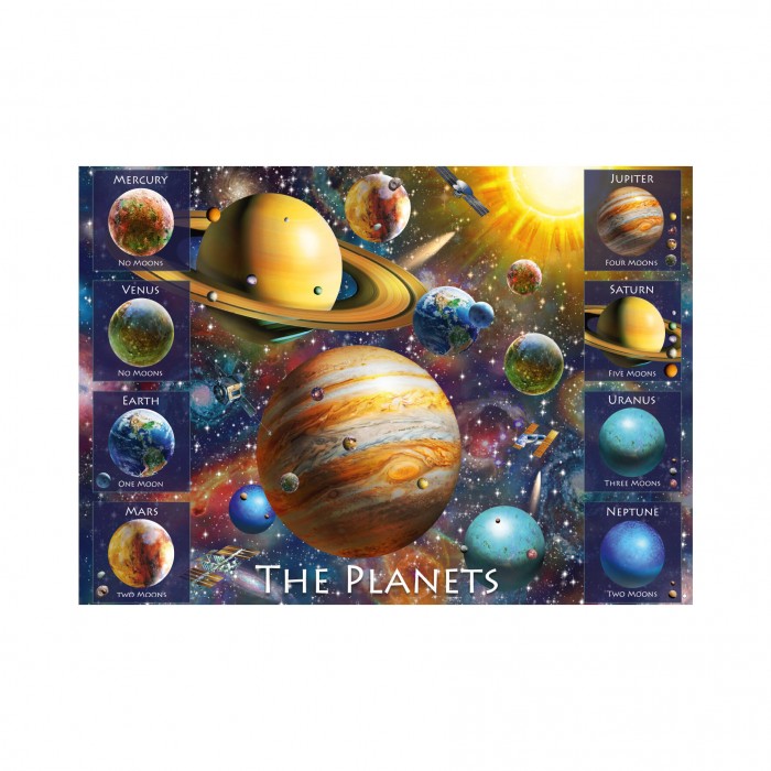 Puzzle XL - Osam planeta