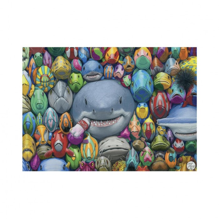 Puzzle Šarene ribe