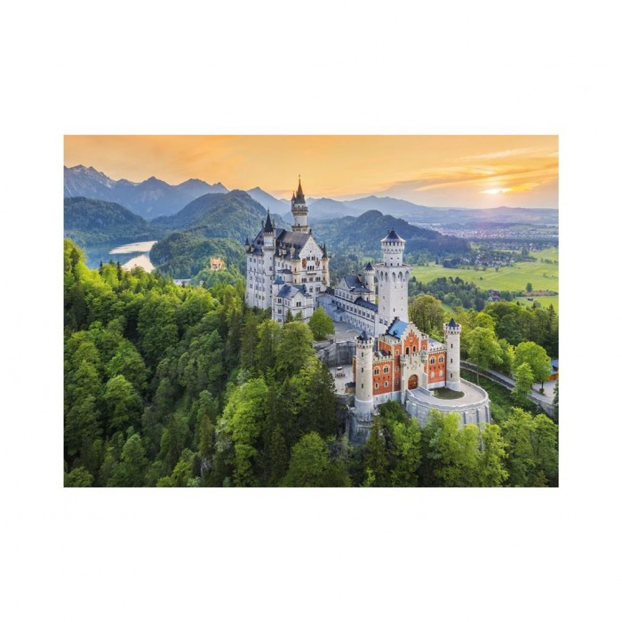 Puzzle Neuschwanstein u proljeće