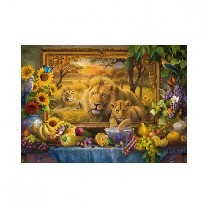 Puzzle From The Picturs - Lions