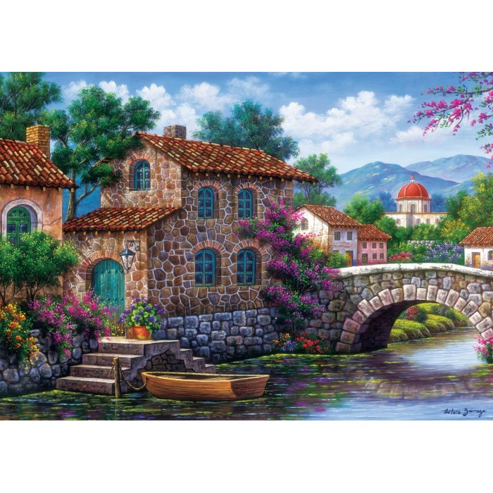 Puzzle Flowery Channel