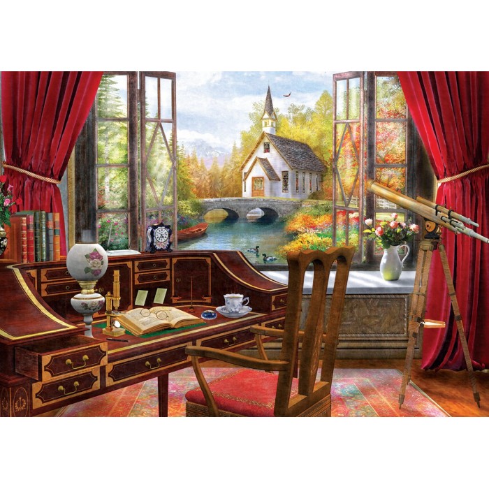 Puzzle Arbeit Landschaft