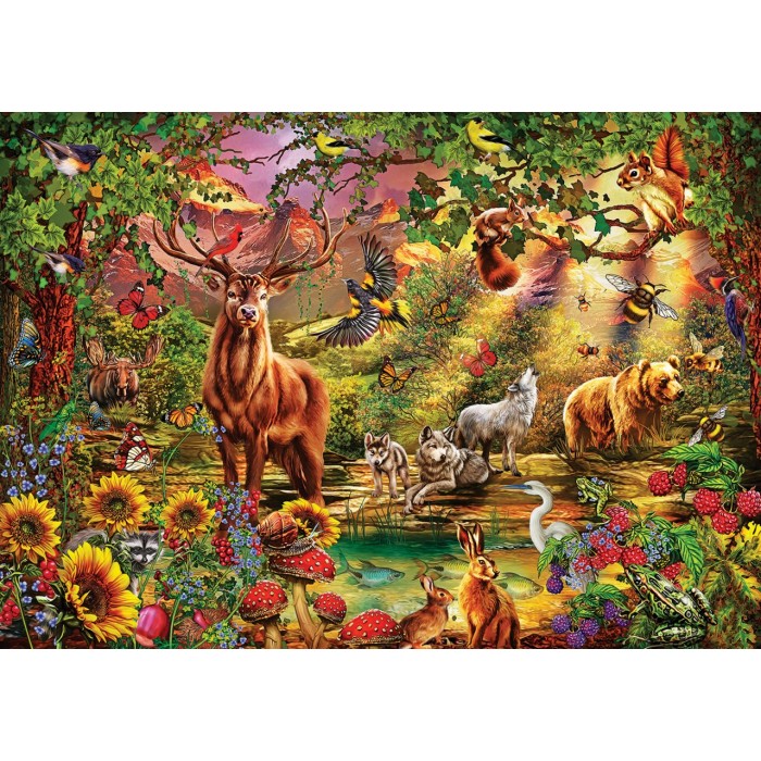 Puzzle Enchanted Forest