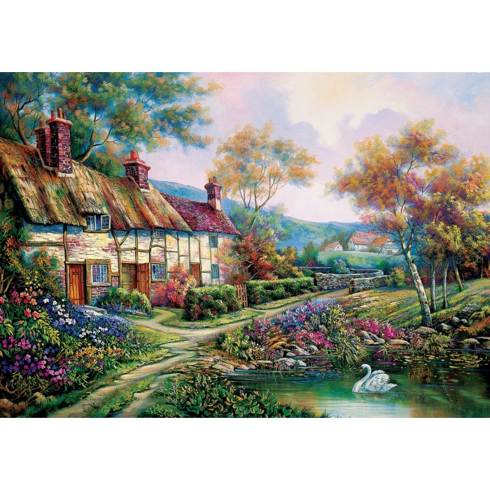 Puzzle Spring Garden