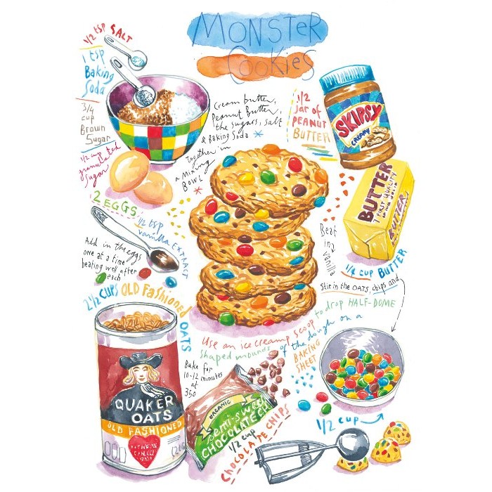 Puzzle Keksi čudovišta
