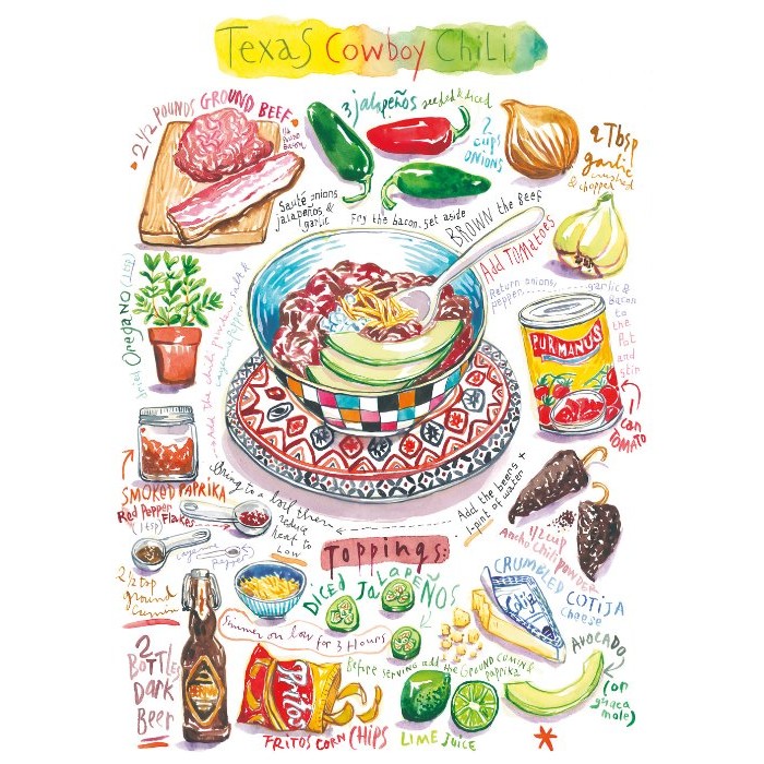 Puzzle Texas Cowboy Chili