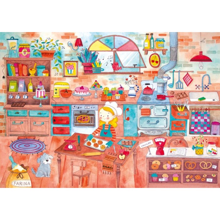 Puzzle Šarena pekara