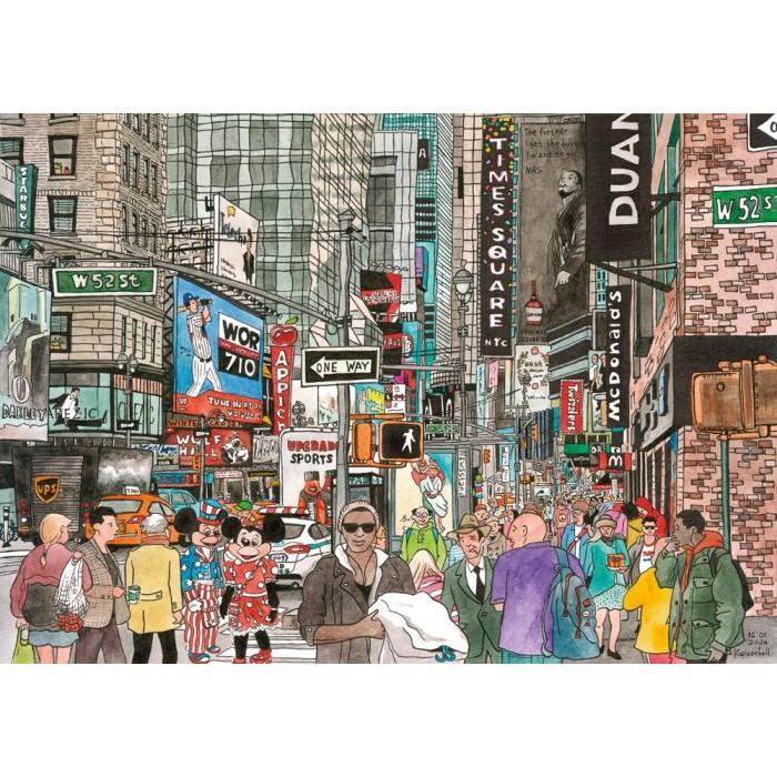 Puzzle Široki put