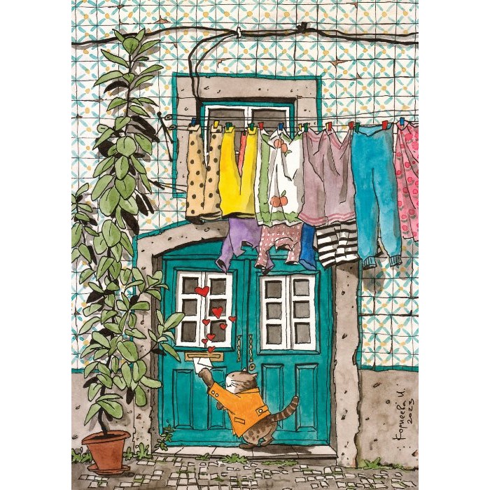 Puzzle Ljubav je u zraku