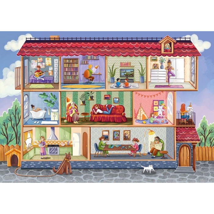 Puzzle Slatki dom