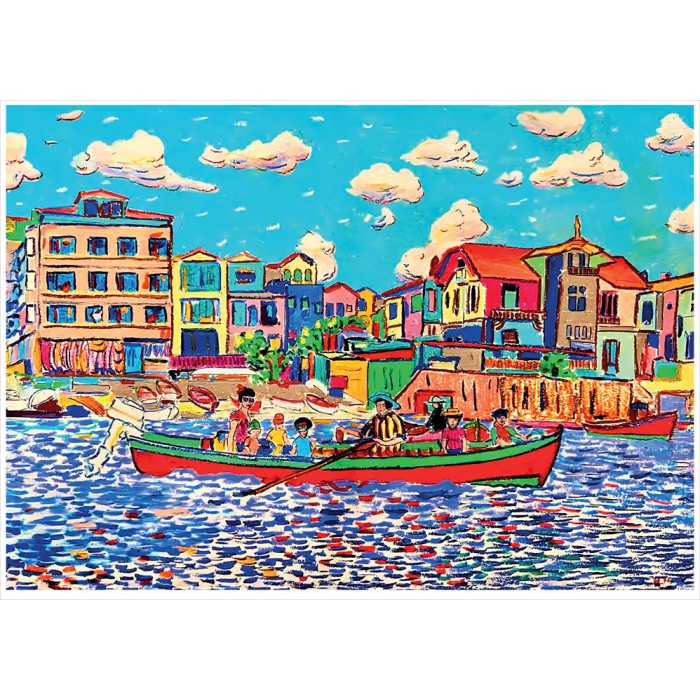 Puzzle Vožnja čamcem