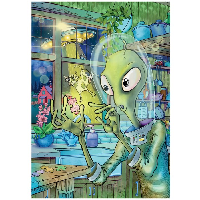Puzzle Vanzemaljac