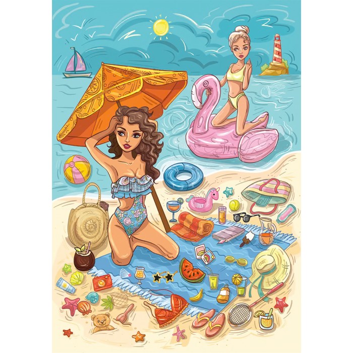 Puzzle Vrijeme za plažu