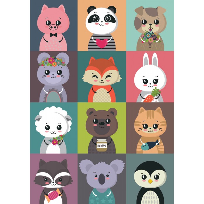 Puzzle Funny Animals