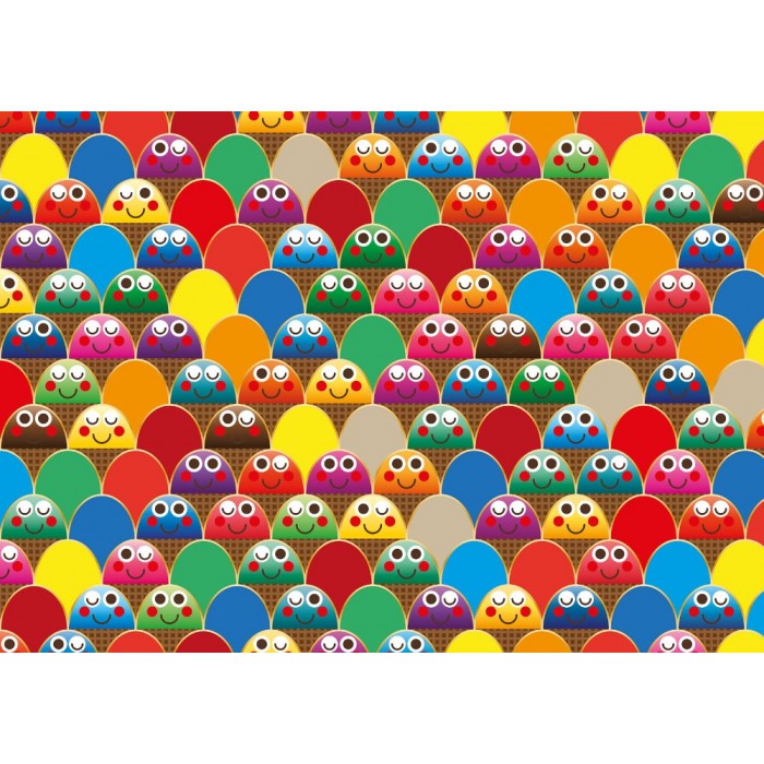 Puzzle Funny Ice Creams