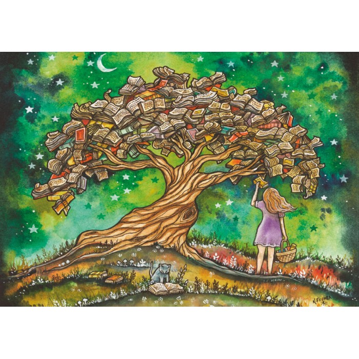 Puzzle Knjiga bajki
