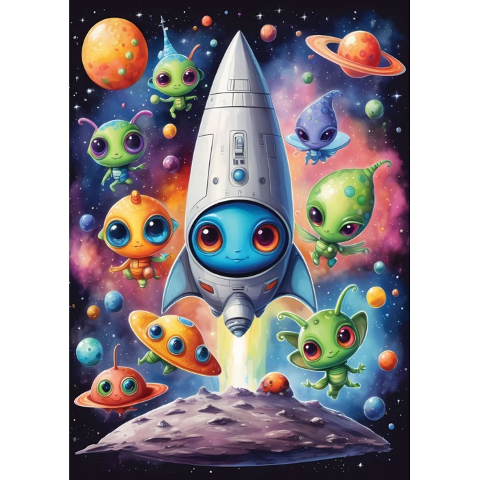 Puzzle Vanzemaljci