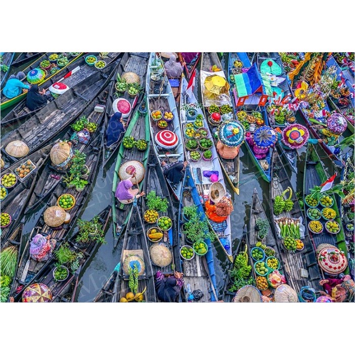 Puzzle Floating Market