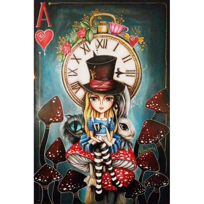 Puzzle Na čaju s Alisom