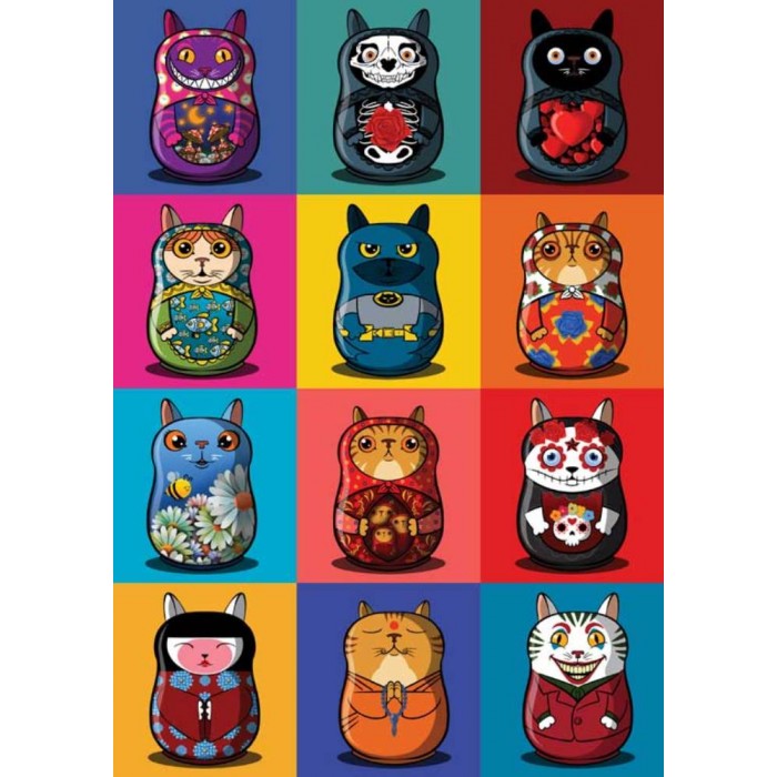 Puzzle Catryoshka