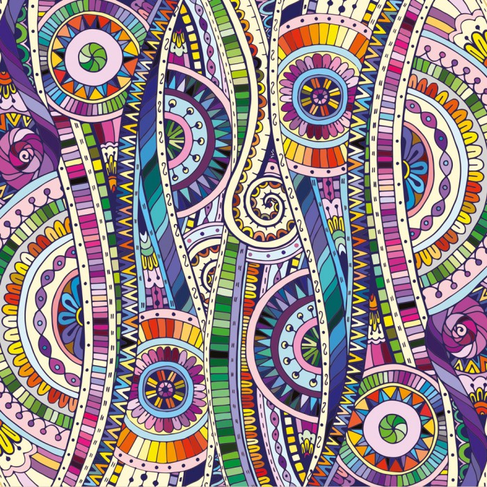 Puzzle Geometric Mosaic