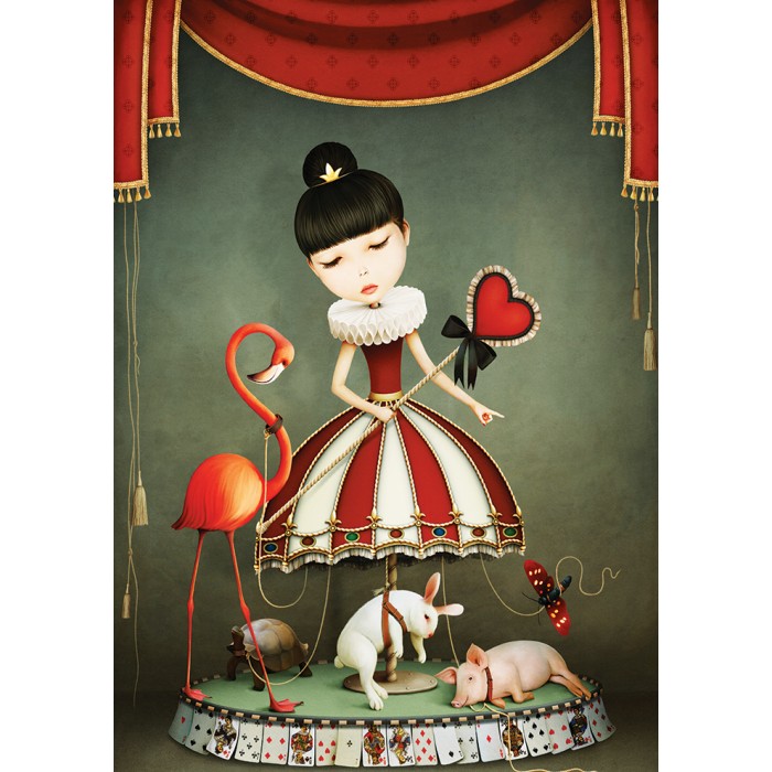 Puzzle Carousel Girl