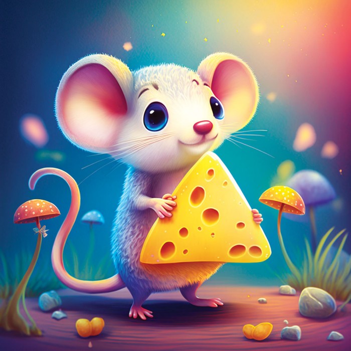 Puzzle Lovely Mouse